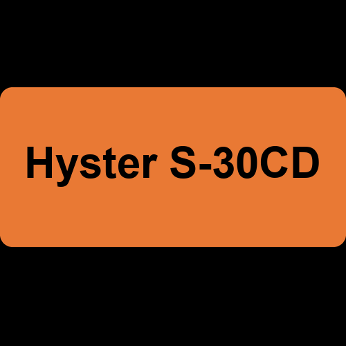 Hyster S-30CD